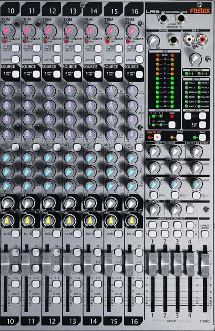 Fostex FR-2LE Top Panel